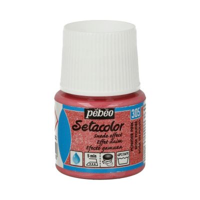 Краска для светлых и темных тканей с эффектом замши PEBEO Setacolor 45 мл
