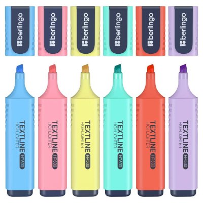 Текстовыделитель Berlingo "Textline HP500" 1-5 мм