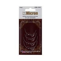 Набор изогнутых игл для пэчворка MICRON 4 шт в блистере KSM-1043