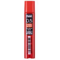 Грифели для карандашей автоматических PENTEL Ain Stein 2B 0.5 мм, 12 шт в тубе C275S-2B