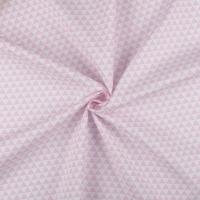 Ткань для пэчворка PEPPY БАБУШКИН СУНДУЧОК 50 x 55 см 140 ± 5 г/м2 100% хлопок БС-45 треугольники розовый