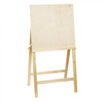Мольберт напольный "Хлопушка" 60 x 60 x 120 см сосна NP-МО-06