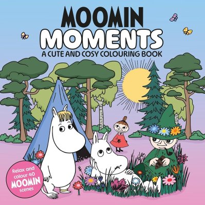 Раскраска:  Моменты из жизни Муминов. Pan Macmillan EKS-084784