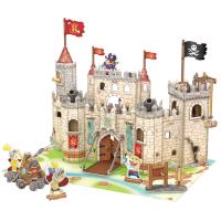 3D пазл CubicFun Серия "Домики" Замок пиратов, 183 деталей UT-P833h