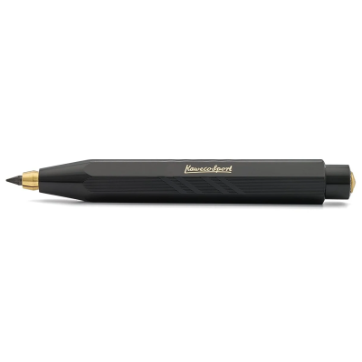 Карандаш цанговый KAWECO CLASSIC Sport Guilloche 3.2мм черный  KAW-10000066