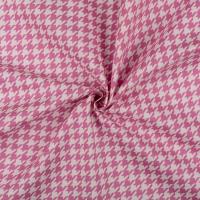 Ткань для пэчворка PEPPY БАБУШКИН СУНДУЧОК 50 x 55 см 140 ± 5 г/м2 100% хлопок БС-25 гусиная лапка ярко-розовый