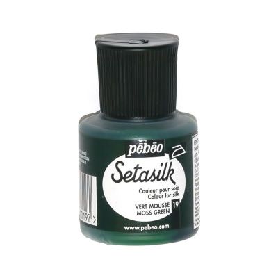 Краска по шелку PEBEO Setasilk 45 мл 181-019 зеленый мох