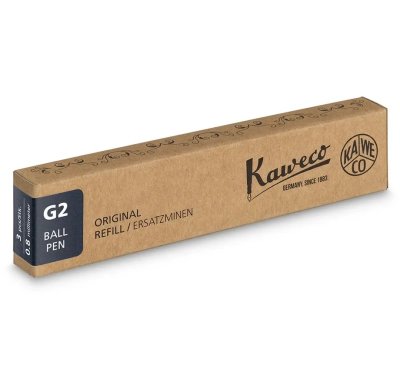 Набор стерженей для шариковых ручек KAWECO G2 3шт 0.8мм черный KAW-10000376
