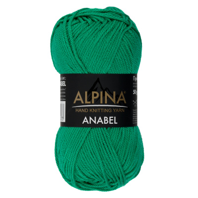 Пряжа ALPINA Anabel 100% мерсеризованный хлопок 50 г 120 м ± 6 м