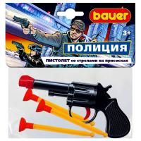 Пистолет игрушечный полицейский со стрелами на присосках 727 SIM-5302103