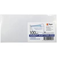 Конверт E65 KurtStrip 110 x 220 мм, б/подсказа, б/окна, отр. лента, внутр. запечатка RE-Е65.10.100
