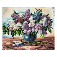 Алмазная мозаика ТРИ СОВЫ "Букет сирени" 40 x 50 см, холст RE-АМ4050_47547