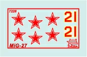 Сборная модель: Самолет "МиГ-27", З-7228