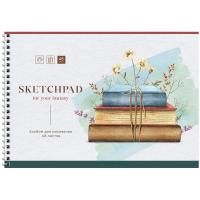 Альбом для рисования 48л. A4 ArtSpace "Школьный. Для фантазий" на гребне, эконом RE-А48спЭ_44498