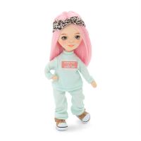 Мягкая игрушка ORANGE TOYS BILLIE в спортивном костюме мятного цвета 32 см. Серия: Спортивный стиль ORT-SS06-30
