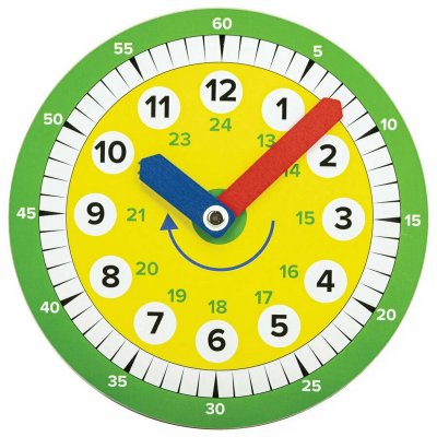 Обучающая игра BRAUBERG KIDS "Умные часы", дерево S-665263