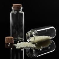 Баночки для хранения бисера d 2.2 x 6 см (в наборе 5 шт) стекло, пробка АУ 6908050
