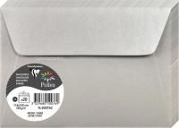 Конверт CLAIREFONTAINE Pollen C6 114 x 162 мм 120 г/м2 1 шт, серебро RH-550076C