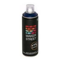 Краска в аэрозольном баллоне MAKERSTREET 400 мл Темно-синий MS400-503