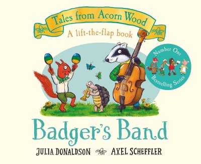 Книга на английском языке: Badger`s band. Julia Donaldson. Pan Macmillan EKS-034394