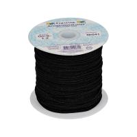 Шнур декоративный GAMMA 1.2 мм 50 ± 0.2 м №041 черный GCS-1.2-041