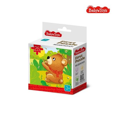 Пазл Baby Toys. First Puzzle 25 "Медвежонок" KOR-04291