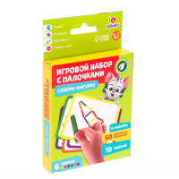 Игровой набор с палочками IQ-ZABIAKA "Собери фигурку" SIM-4565729