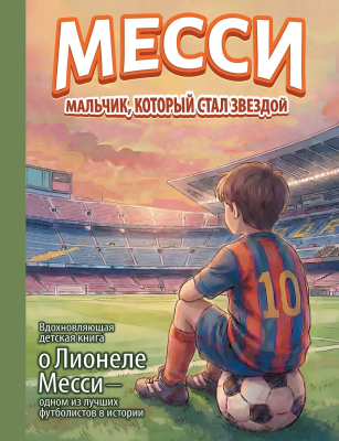 Книга: Месси: мальчик, который стал звездой. Вдохновляющая детская книга о Лионеле Месси — одном из лучших футболистов в истории. АСТ EKS-827076
