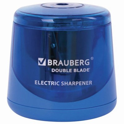 Точилка электрическая BRAUBERG от двух батареек S-229605