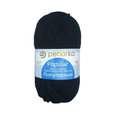 Пряжа Пехорская ПТ "Популярная" 50% шерсть, 50% акрил 100 г 133 м ± 8 м