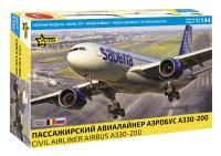 Сборная модель: Пассажирский авиалайнер Аэробус A330-200, З-7047
