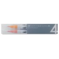 Набор маркеров CLEAN COLOR Real Brush - Pale colours 4 шт MPRB-6000AT/4VA