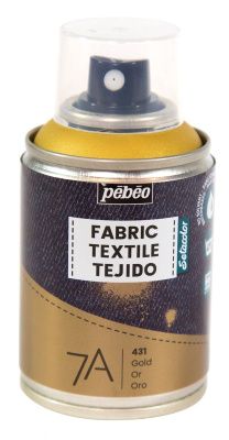Краска для текстиля PEBEO 7А Spray (аэрозоль) 100 мл 805431 золото