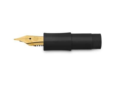 Перо KAWECO CLASSIC SPORT F 0.7мм золотое черный корпус  KAW-10001051