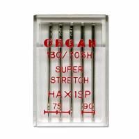 Иглы д/быт.шв.машин ORGAN супер стрейч 5 шт №75-90 в блистере 5440000BL