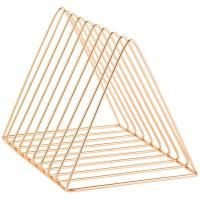 Подставка для бумаг и писем MESHU "Rose Gold" металл, 10 секций RE-MS_39430