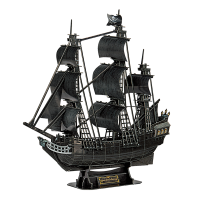 3D пазл CubicFun Серия "Корабли" Месть королевы Анны, 180 деталей UT-T4005h