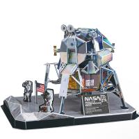 3D пазл CubicFun Серия "Космос" Лунный посадочный модуль АПОЛЛОН-11, 93 деталей UT-DS1058h