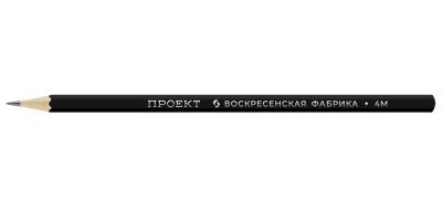 Карандаш графитный ВКФ "Проект" заточенный 1 шт
