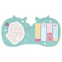 Флажки-закладки и самоклеящиеся блоки в наборе MESHU "Cute Sweet" 20 л x 5 цветов, европодвес RE-MS_64892