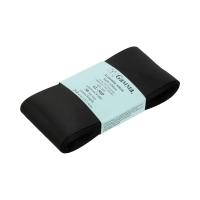 Лента атласная GAMMA 50 мм (2") 5.4 м №113 черный AL-50P-110