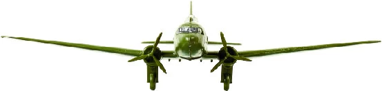Сборная модель: Советский самолет Ли-2, З-6140