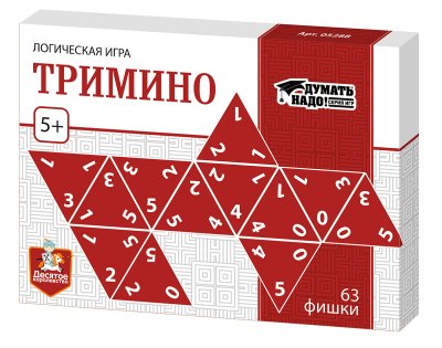 Игра логическая Десятое королевство "Тримино" KOR-05288