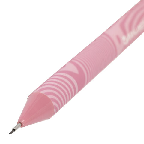 Карандаш механический BRAUBERG "МОРАНДИ" 0.5 мм корпус soft-touch ассорти S-182157