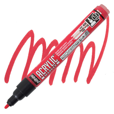 Маркер акриловый PEBEO Acrylic Marker 1.2 мм 1 шт 205708 красный