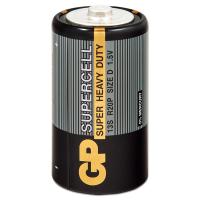 Батарейка GP Supercell D (R20) 13S солевая, 1 шт RE-GP-13S-OS2/GP-13S-2S2