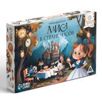 Развивающая игра "Алиса в стране часов" 8+ 24 карт SIM-10693219