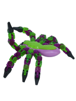 Антистресс-игрушка Klixx Creaturez Паук зеленый IT-KX100G