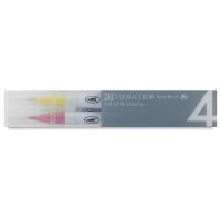 Набор маркеров CLEAN COLOR Real Brush - Pop colours 4 шт MPRB-6000AT/4VB