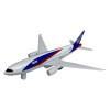 Игрушка инерционная KiddieDrive Пассажирский самолет,  металл, 18,5 см UT-91015